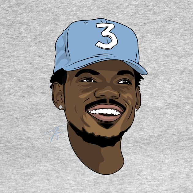 Chance The Rapper by Super Atomic Tees